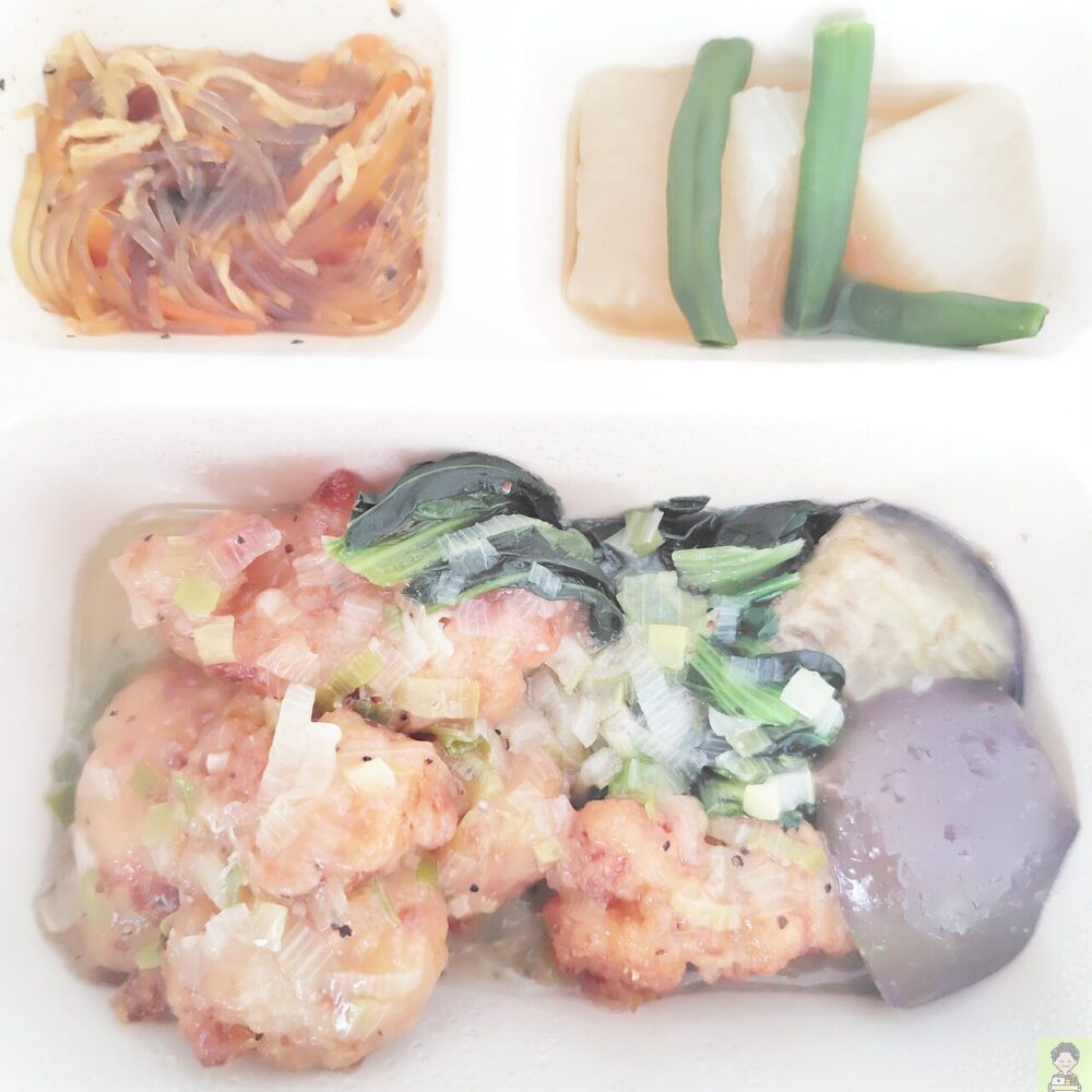 ねぎ塩うまだれチキン竜田揚げ