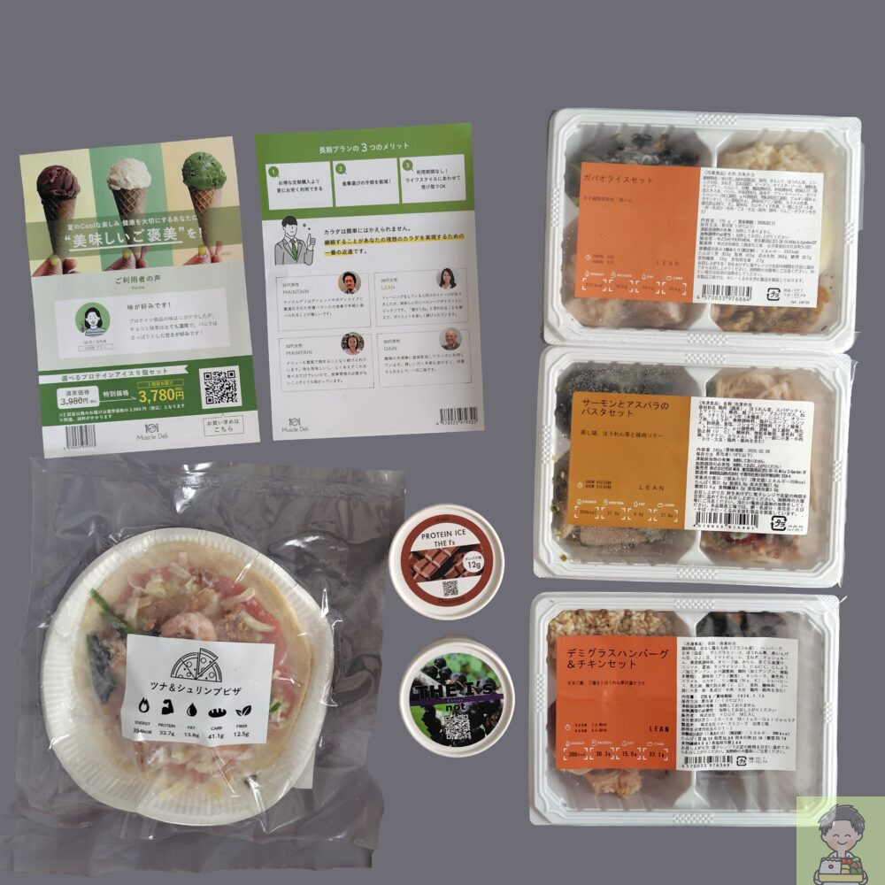 マッスルデリ パッケージ
