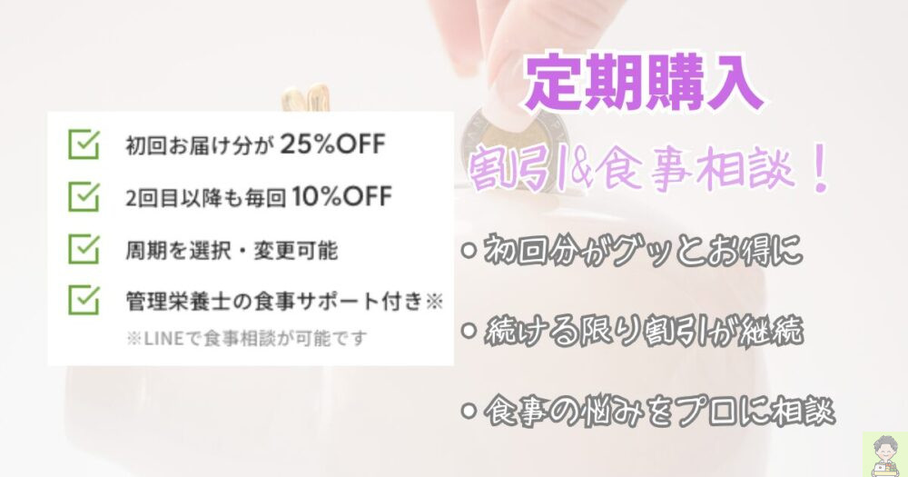 マッスルデリ　買い物テクニック　定期購入