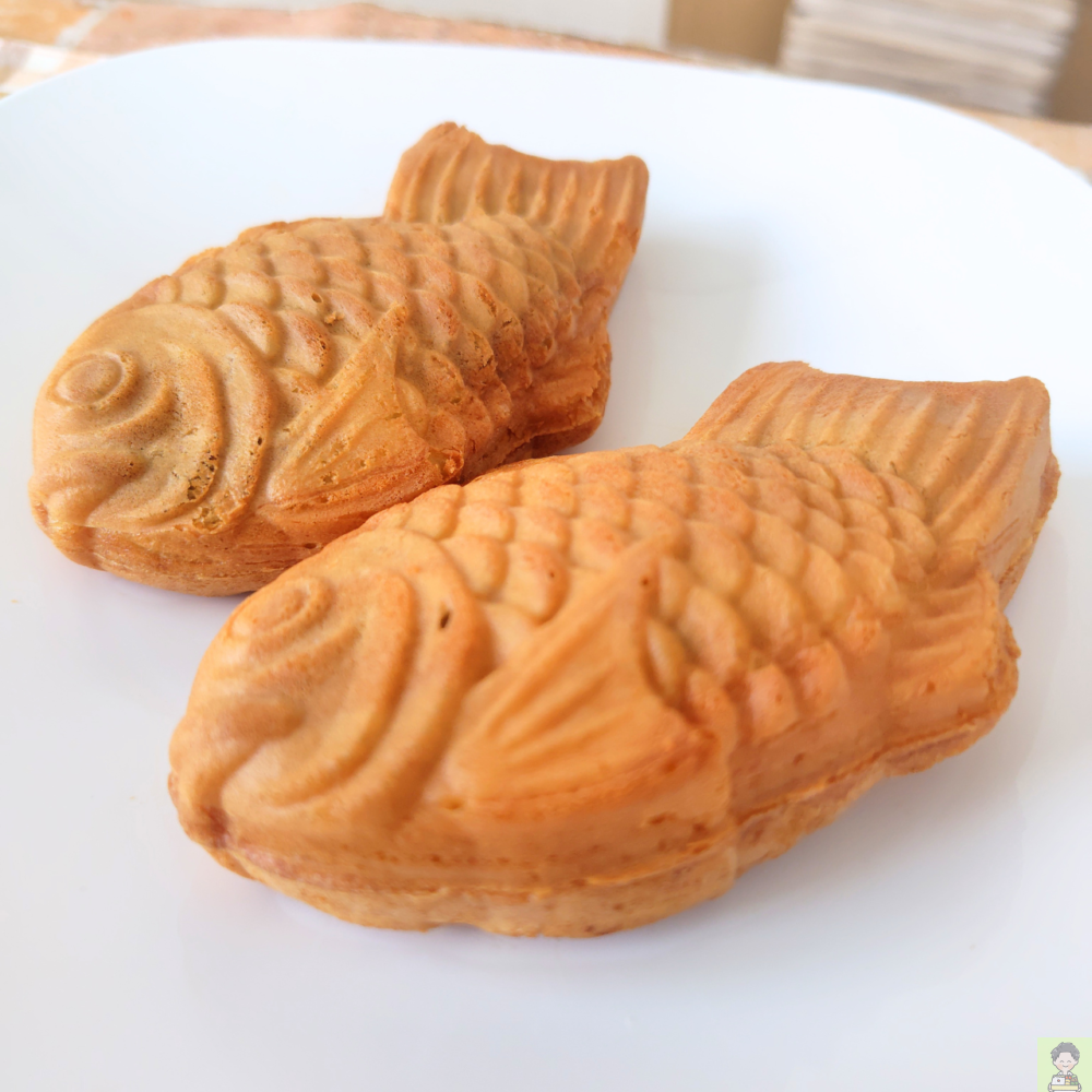 井村屋謹製 たい焼き （つぶあん）　盛り付け