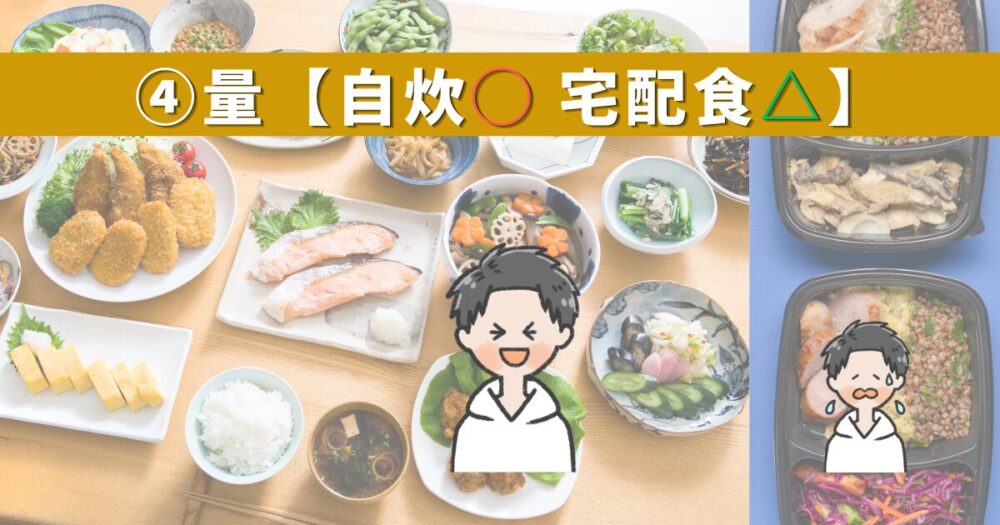 量｜基本少なめだがご飯を付ければ問題なし